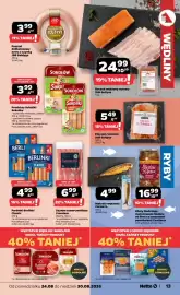 Netto gazetka tydzień 35 Strona 13: Parówki Berlinki Classic €4,99, Pieczeń rzymska Stół Sołtysa €5,49