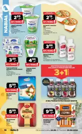 Netto gazetka tydzień 35 Strona 18: Twaróg półtłusty mielony 3-krotnie Maluta €3,49, Twaróg wiejski półtłusty Piątnica €4,99