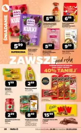Netto gazetka tydzień 35 Strona 20: Grzyby marynowane €8,49, Musli Crunchy from Bell's €5,99
