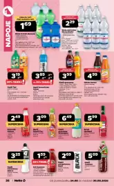 Netto gazetka tydzień 35 Strona 26: Napój gazowany €3,99, Napój izotoniczny Oshee €3,89