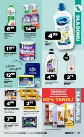 Netto gazetka tydzień 35 Strona 31: Płyn do czyszczenia w sprayu Cillit Bang €14,99, Dodatki do zmywarki Finish €12,99