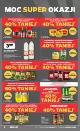 Netto gazetka tydzień 35 Strona 8: Ocet spirytusowy 10% Tradycyjny Smak €3,99