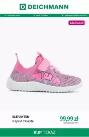 Deichmann gazetka tydzień 34 Strona 2: Kapcie zakryte Elefanten €99,99
