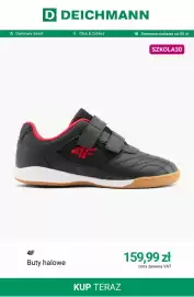 Deichmann gazetka tydzień 34 Strona 3: Buty halowe 4F €159,99