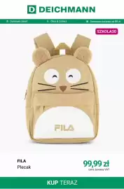 Deichmann gazetka tydzień 34 Strona 4: Plecak FILA €99,99