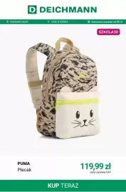 Deichmann gazetka tydzień 34 Strona 7: Plecak PUMA €119,99