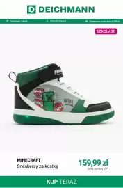 Deichmann gazetka tydzień 34 Strona 8: Sneakersy za kostkę Minecraft €159,99