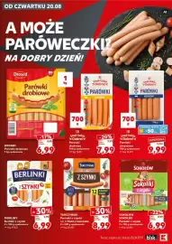 Kaufland gazetka Strona 18: Parówki drobiowe Drosed €6,99, Parówki wieprzowe Stąd takie Dobre! €9,99