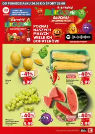 Kaufland gazetka Strona 2: Cytryny luzem €6,99, Kukurydza polska €5,99