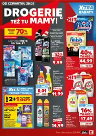 Kaufland gazetka Strona 22: Żel do WC Domestos Zero Kamienia Pink €9,99, Kapsułki do zmywarki Finish Powerball Quantum €44,99