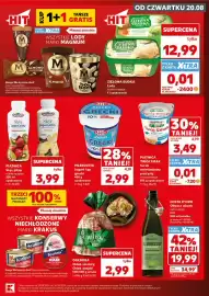 Kaufland gazetka Strona 7: Lody Zielona Budka €12,99, Jogurt typ grecki Mlekovita €2,99