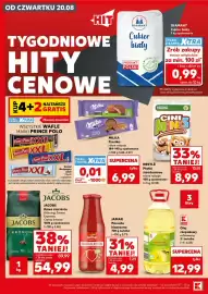 Kaufland gazetka Strona 8: Cukier biały Diamant €0,99, Ciastka Milka Choco Wafer Hazelnut €0,01