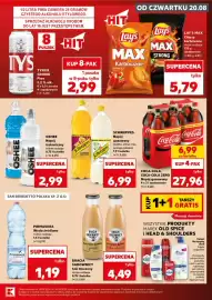 Kaufland gazetka Strona 9: Piwo Tyskie Gronie 8-pak €23,92, Chipsy karbowane Lay's Max €5,79