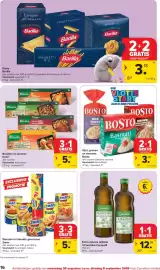 Carrefour Market folder week 35 Pagina 16: Pasta Barilla €3,18, Rijst, granen en desserts Bosto €3,06