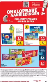 Carrefour Market folder week 35 Pagina 27: Fruitsap Capri-Sun €4,69, Cif, Glorix en Sun alle soorten €21,19