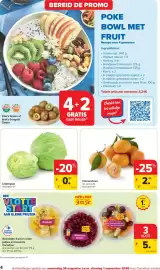 Carrefour Market folder week 35 Pagina 4: IJsbergsla €0,87, Clementines €2,46