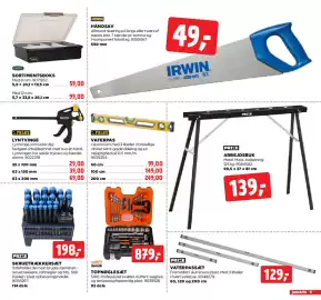 Jem & fix tilbudsavis uge 35 Side 15: HÅNDSAV €49,00, SKRUETRÆKKERSET €198,00