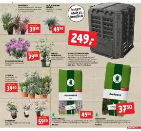 Jem & fix tilbudsavis uge 35 Side 23: Blå bjørnegræs €49,50, Kompostbeholder €249,00