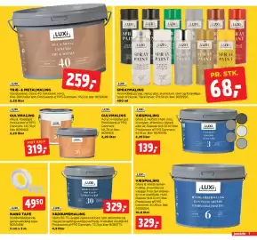 Jem & fix tilbudsavis uge 35 Side 3: VÅDRUMSMALING €329,00, SPRAYMALING €68,00