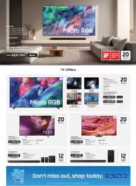 Samsung catalogue Page 2: OLED 4K S85F Samsung Vision AI TV €22.999,00, 4K Neo QLED 4K QN90F Mini LED Vision AI TV €24.999,00