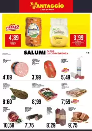 Volantino Vantaggio Cash&Carry Pagina 3: Becher spianata romana €8,29, Pancetta arrotolata filettata con pepe €7,75