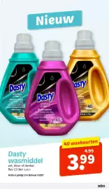 Wibra folder week 35 Pagina 2: Dasty wasmiddel €3,99