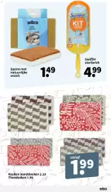 Wibra folder week 35 Pagina 25: Spons met natuurlijke vezels €1,49, Swiffer starterkit €4,99