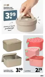 Wibra folder week 35 Pagina 26: Lunchbox €2,29, Snackbox met RVS binnenzijde €3,99