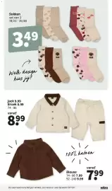 Wibra folder week 35 Pagina 9: Blouse €7,99, Sokken €3,49