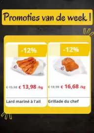 Renmans folder week 36 Pagina 2: Lard mariné à l'ail €13,98, Grillade du chef €16,68
