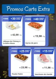 Renmans folder week 34 Pagina 3: Abbaye de Chimay à la bière bleue €42,00, Saucisson de viande €11,98