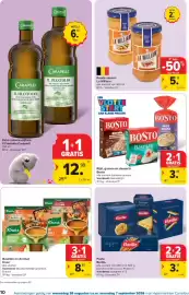 Carrefour folder Pagina 10: Koude sauzen La William €5,18, Rijst, granen en desserts Bosto €3,06