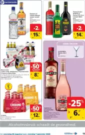 Carrefour folder Pagina 19: Pisang Ambon Original of Passoã en Campari Bitter €14,19, Bieren 0,0% €8,69