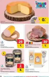 Carrefour folder Pagina 24: Gerookte beenham van varken van weleer Breydel €1,47, Jonge gouda €0,80