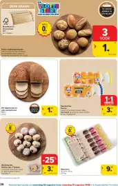 Carrefour folder Pagina 26: Macarons €9,99, Wit tijgerbrood en grijs panterbrood €1,99