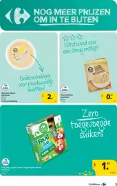 Carrefour folder Pagina 3: Hummus natuur €2,00, Knijpzakje appel zonder toegevoegde suikers €1,49