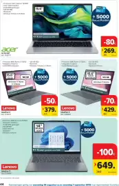 Carrefour folder Pagina 44: Lenovo Ideapad 3 €429,00, Lenovo IdeaPad 3 €379,00