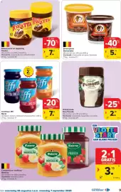 Carrefour folder Pagina 9: Smeer pasta Boerinneke €5,74, Smeer pasta duo penotti €2,06