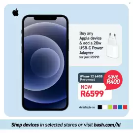 Jet catalogue Page 3: IPhone 12 64GB €6.599,00