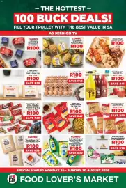 Food Lover's Market catalogue week 35 Page 1: Banana Thriftpack €100,00, Simpl Fruit Juice Assorted €100,00