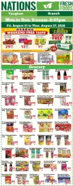 Nations Fresh Foods flyer week 34 Page 1