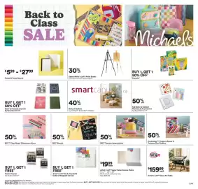 Michaels flyer week 34 Page 1