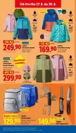 Lidl leták týden 35 Strana 21: LUPILU Softshellová bunda Premium €299,90, CRIVIT CHLADICÍ BATOH €129,90