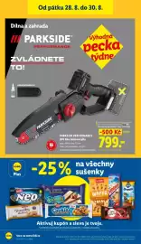 Lidl leták týden 35 Strana 29: PARKSIDE PERFORMANCE 20V Aku řetězová pila €799,00