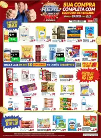 Encarte Max Atacadista Página 1: Sabor ami - água mineral €1,00, Huggies - fralda tripla proteção tamanhos pacote rs €58,89