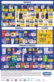 Folheto Comper Página 4: Cerveja Original Antarctica Lata €3,59, Xarope Dilute 500ml Sabores €36,90