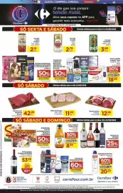 Folheto Carrefour Bairro semana 34 Página 2: Suco integral natural one laranja €8,99, Alcatra com maminha bovina €42,99