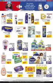 Folheto Carrefour Bairro semana 34 Página 8: Hidratante corporal Nivea Fragrâncias €15,99, Fralda babysec ultra mega €37,90