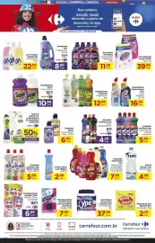 Folheto Carrefour Bairro semana 34 Página 9: Tira-manchas em pó Vanish €39,99, álcool líquido tupi bicarbonato €4,99
