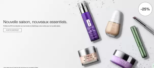 Catalogue Clinique page 1